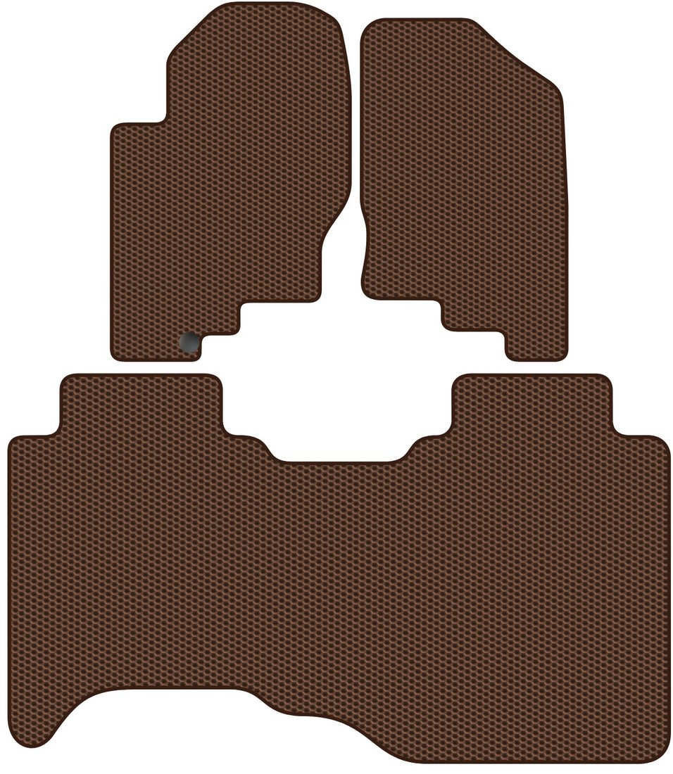 

Комплект ковриков для авто Alicosta Nissan Navara II (пикап / D40) 2004 - 2010 (коричневый, сота)