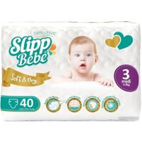 Подгузники Slipp Bebe №3 4-9 кг (40 шт)
