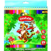 Набор цветных карандашей Creativiki КЦ24КР (24 цв)