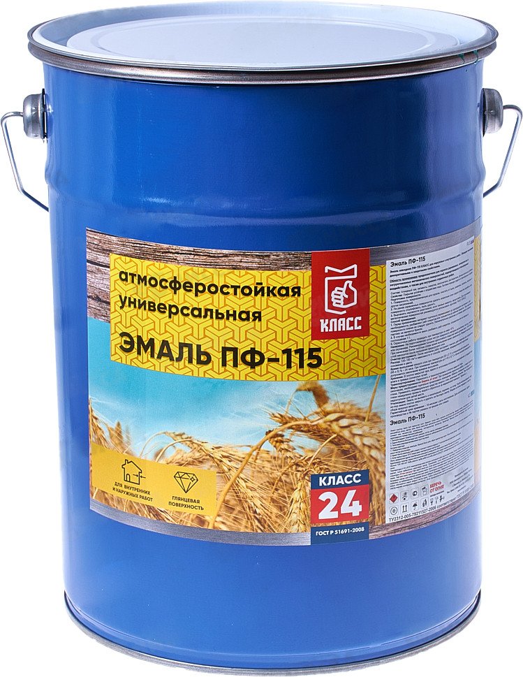 

Эмаль Класс 24 ПФ-115 5 кг (слоновая кость)