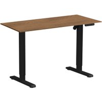 Стол для работы стоя WellDesk Basic 1200x675x18 (черный/дуб стирлинг)