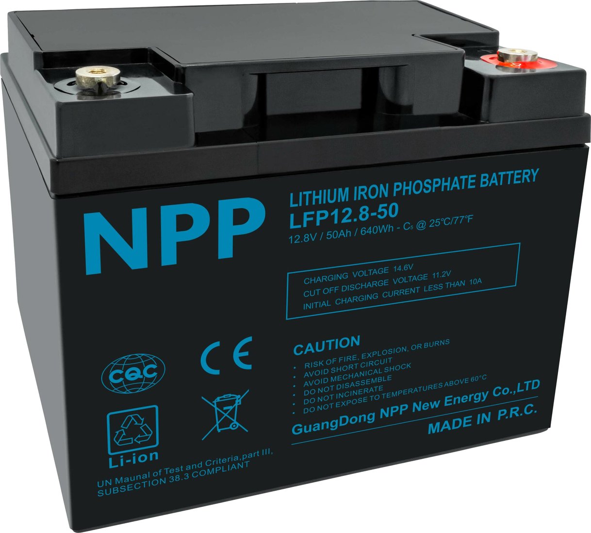 

Аккумулятор для ИБП NPP LFP12.8-50Ah 12.8V 50Ah