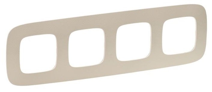 

Рамка Legrand Valena Allure 754384 (тиснение, бежевый)