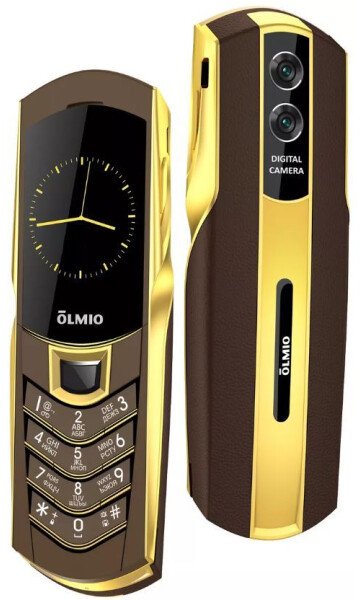

Телефон Olmio K08 (кофе/золото)