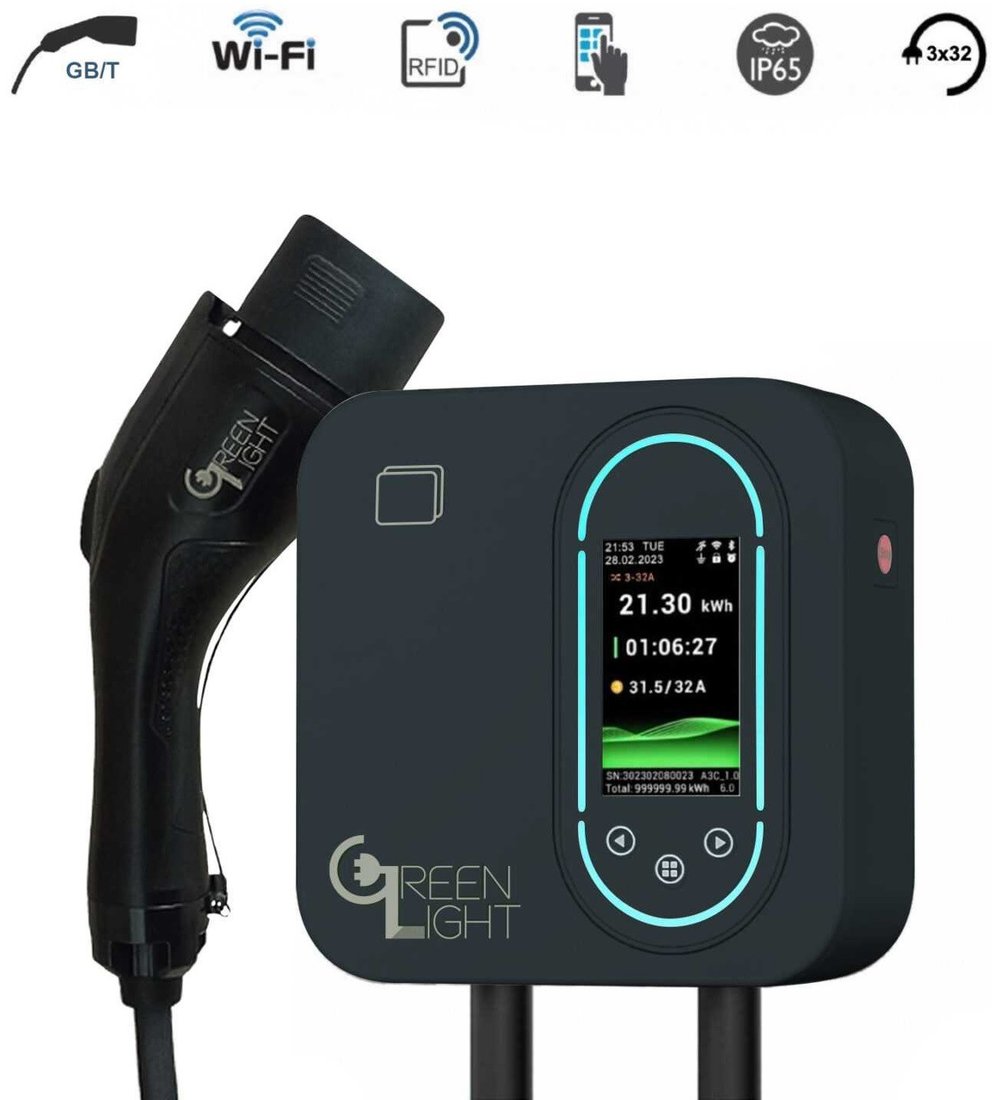 Зарядная станция GNLT GB/T (max 22 кВт/ч)