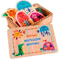 Шнуровка Bizitoys "Шнуровка" по Монтессори 2114/01