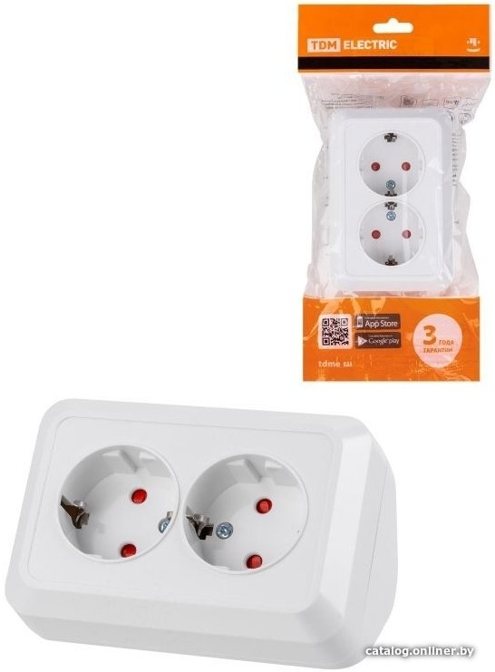 Розетка TDM Electric Ладога SQ1801-0067