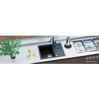 Кухонная мойка Aquasanita Tesa SQT102AW (black metallic 601)