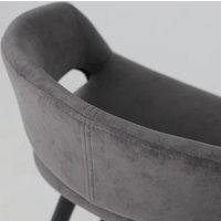 Стул с подлокотниками Мамадома Barny-R 700 (b28 Antracite Lux/черный)