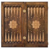 Шашки/нарды Mirzoyan Золотой Узор 1 am019