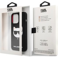 Чехол для телефона CG Mobile Lagerfeld для iPhone 13 Pro KLHMP13LSLCHBK