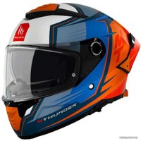 Мотошлем MT Helmets Thunder 4 SV Pental B4 (M, матовый оранжевый)