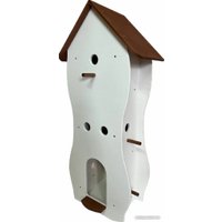 Кормушка для птиц БСМ Декоративный домик 0058