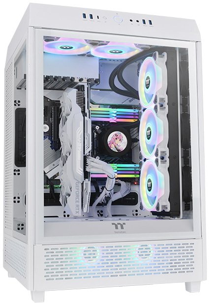 

Корпус Thermaltake The Tower 500 Snow CA-1X1-00M6WN-00