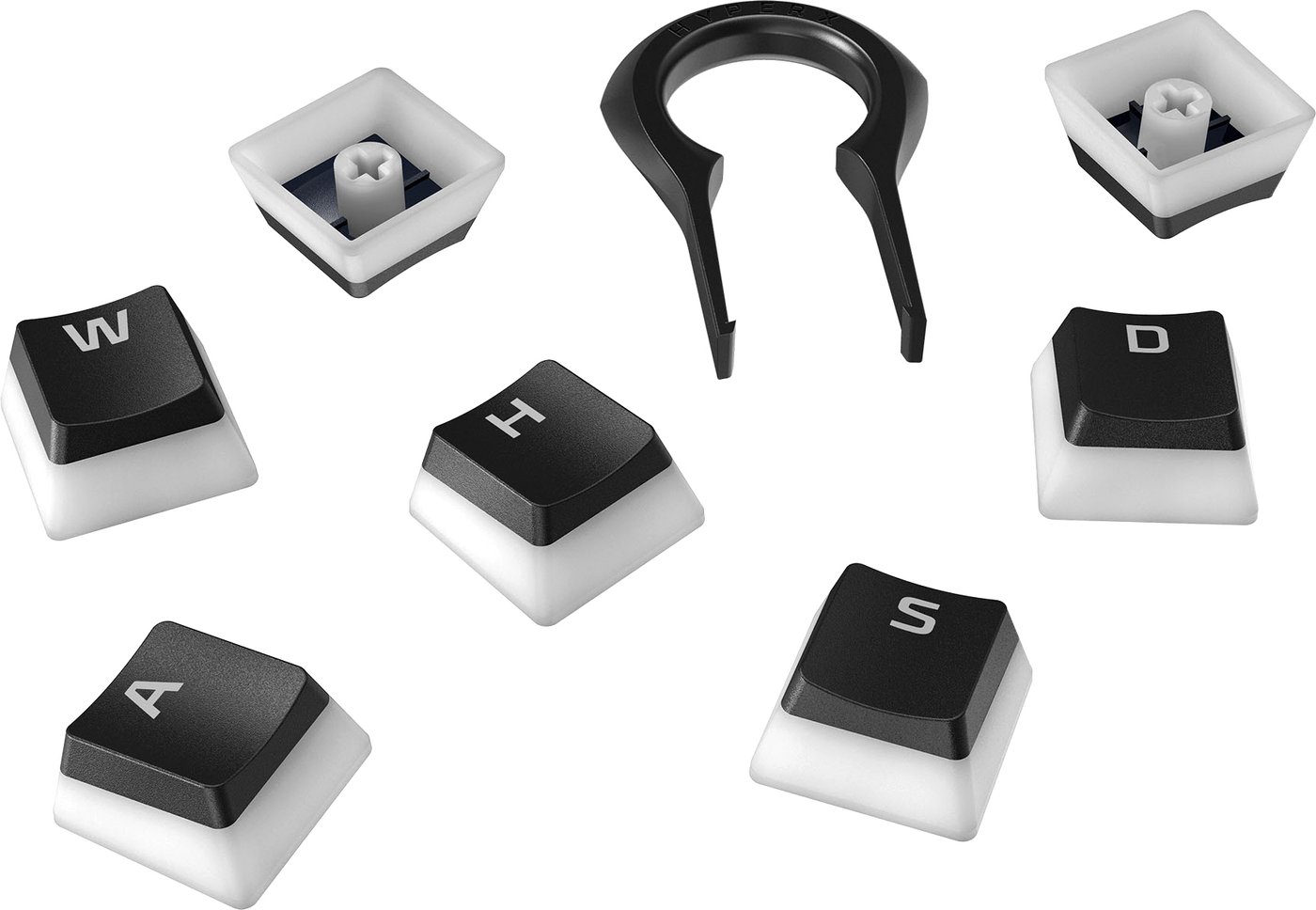 

Набор кейкапов HyperX Pudding Keycaps (черный, без кириллицы)