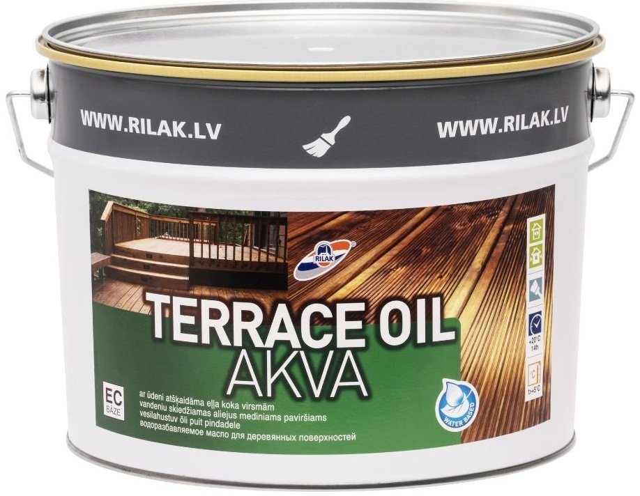 

Масло Рижский лакокрасочный завод Terrace Oil Akva База 3 2.7л