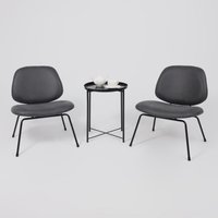 Стул AksHome Sway (экокожа винтажный черный WATUSI 16/черный) в Бресте