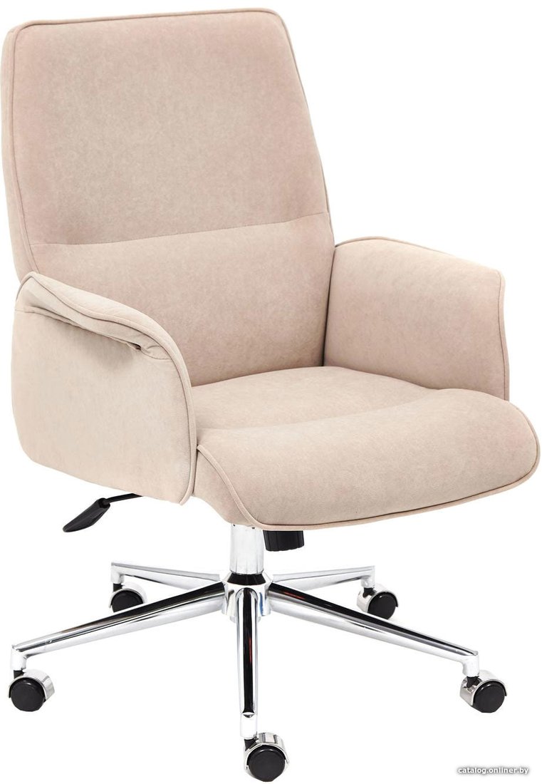Офисное кресло TetChair York (флок, бежевый)