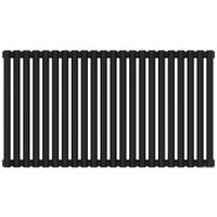 Стальной трубчатый радиатор Сунержа Эстет-11 500х990 22 секции (матовый черный)