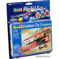 Сборная модель Revell 64116 Подарочный набор Немецкий самолет Fokker Dr.1 Triplane