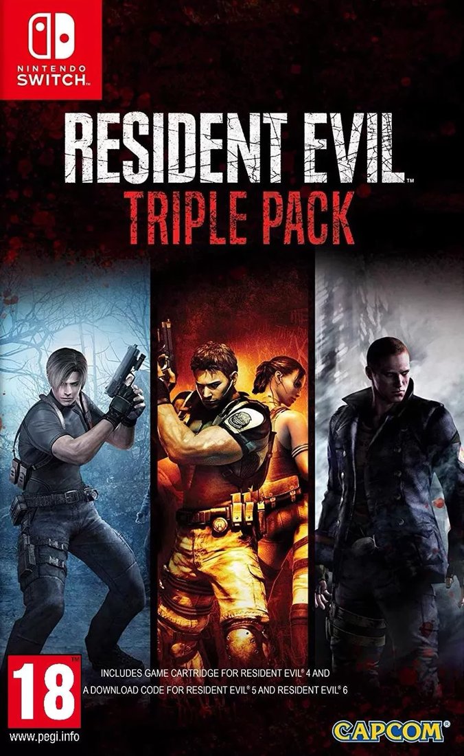 

Resident Evil Triple Pack для Nintendo Switch