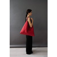Сумка шоппер MT.style Треугольник (красный)