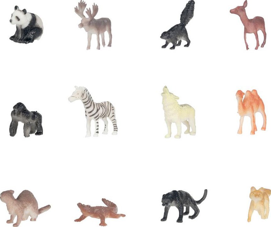 

Набор фигурок Рассказы о животных Дикие животные B1189593-R (12шт)