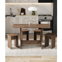 Обеденная группа Артём-Мебель Остин СН-130 ДСП (дуб экспрессив/бронзовый)