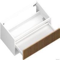  ЗОВ Тумба под умывальник Кито-2 100 2K100LW0MRMC (белый/тростник)