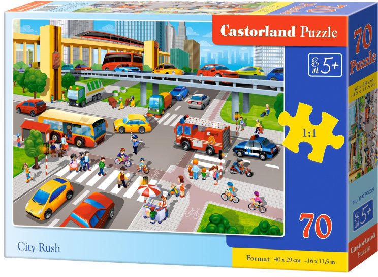 

Пазл Castorland Premium Город B-070039 (70 эл)
