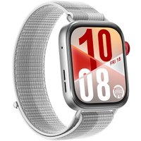 Умные часы Huawei Watch FIT 4 (серебристый, с серым нейлоновым ремешком, международная версия)