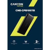 Внешний аккумулятор Canyon PB-107 10000mAh (черный)