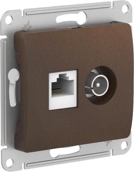 

Розетка компьютерная Systeme Electric Glossa GSL000889