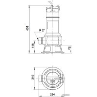 Дренажный насос Grundfos Unilift AP 50B.50.11.1.V