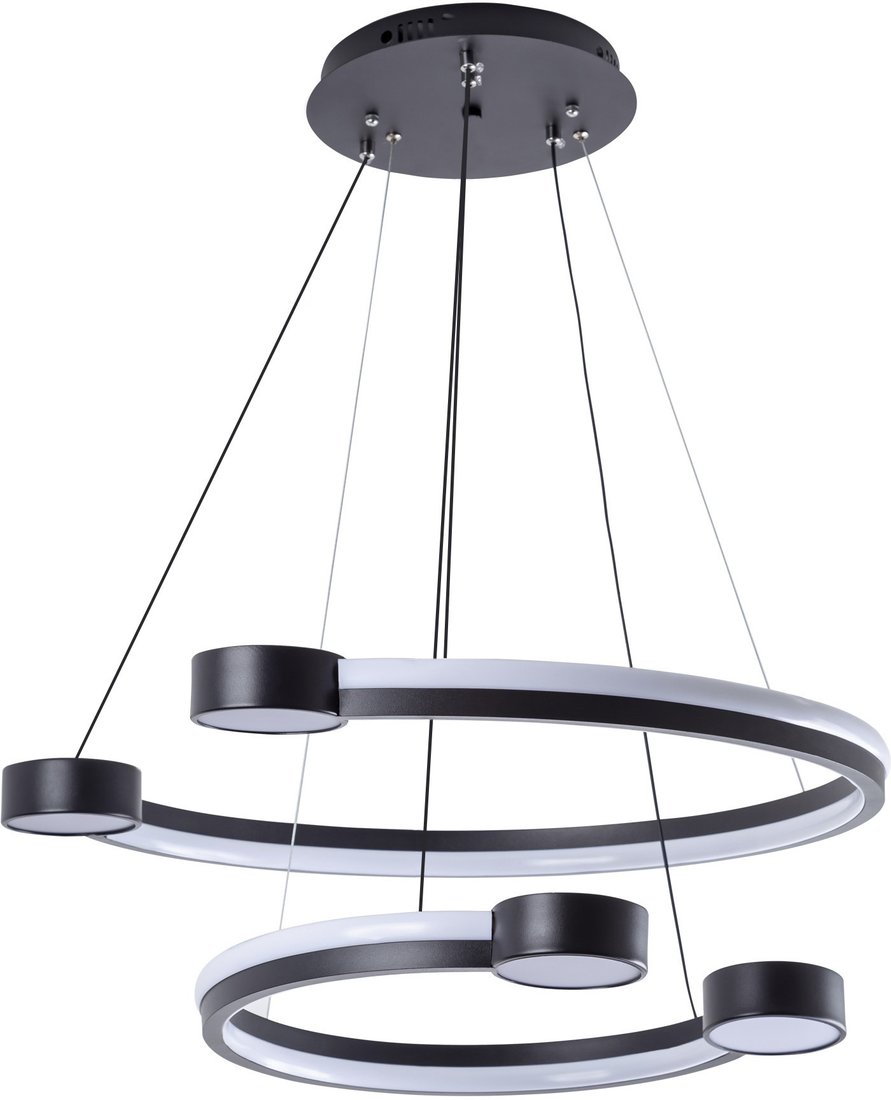 

Подвесная люстра LED4U L7100-2 BK