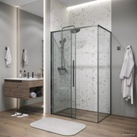Душевой уголок Grossman Galaxy 100x80x195 120.K33.01.1080.42.00 (графит сатин/стекло прозрачное)
