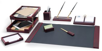 Настольный набор Bestar Titan 236366 (8 предметов, красное дерево)