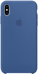 Silicone Case для iPhone XS Max (голландский синий)