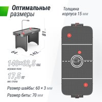 Аэрохоккей Unix Line GTH142X64EBK