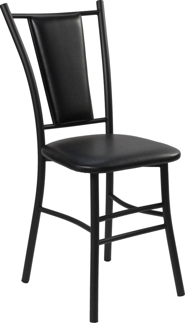 

Стул ВВР Марсель (черный/черный, экокожа)