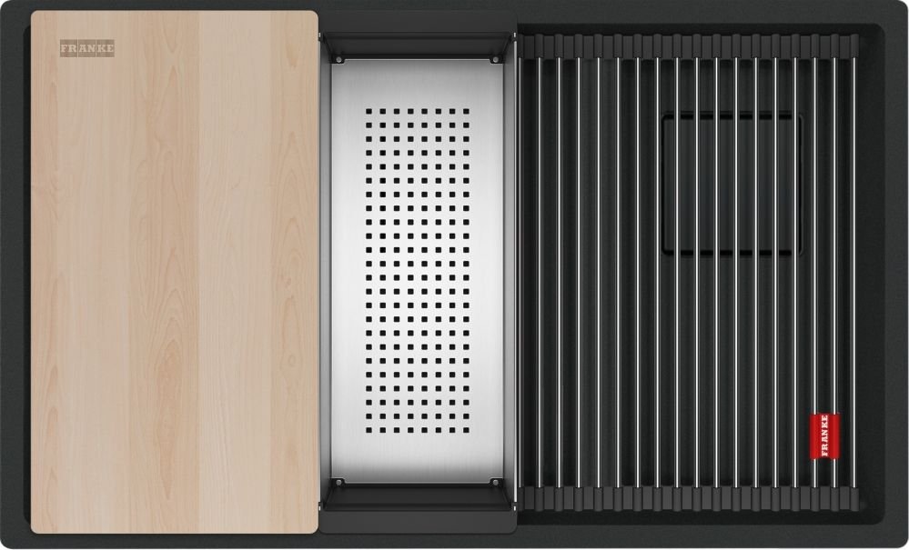 Кухонная мойка Franke Kanon KNG PRO 160-46-21 125.0749.678 (черный матовый)