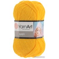 Пряжа для вязания Yarnart Baby 100% акрил 32 50 г (150 м, шафран)