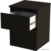 Тумба Mio Tesoro Варма 2 (шпон, черный)