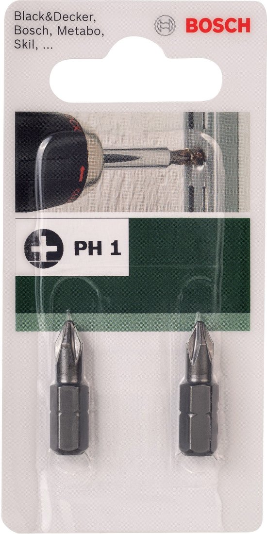 

Набор бит Bosch 2609255913 (2 предмета)