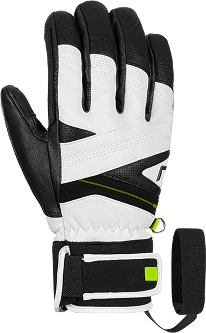 

Горнолыжные перчатки Reusch Classic Pro 6301101-7746 (р-р 9, Black/White/Safety Yellow)