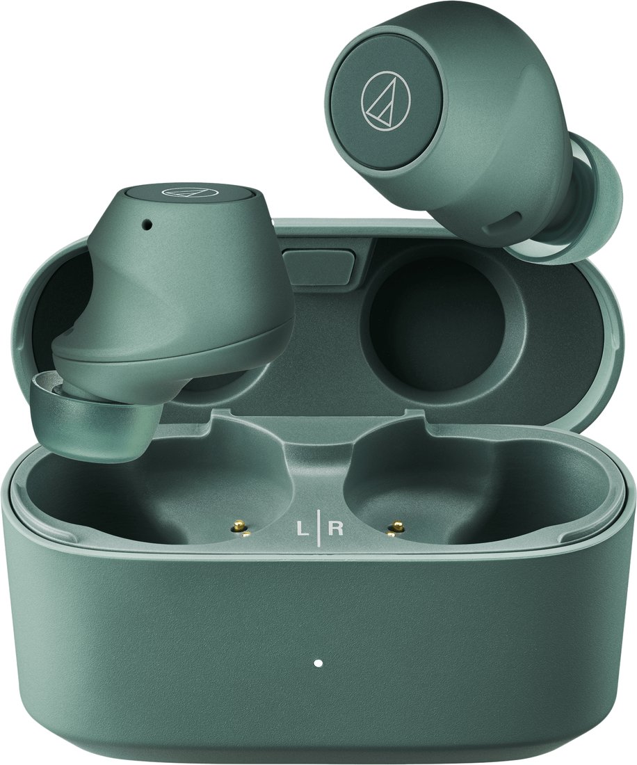 

Наушники Audio-Technica ATH-CKS30TW+ (зеленый)