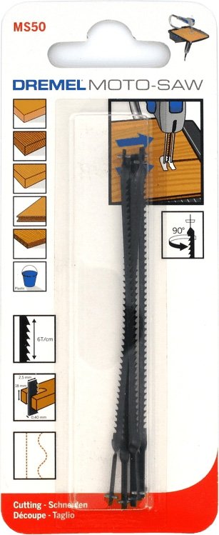 

Набор оснастки для электроинструмента Dremel MS50 Moto-Saw 5 предметов [2615MS50JA]
