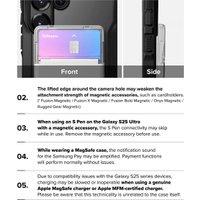 Чехол для телефона Ringke Onyx Magnetic для Galaxy S25 Ultra Black