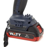 Дрель-шуруповерт WATT WAS-18 Li-2BL 1.018.050.00 (с 2-мя АКБ, кейс)