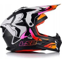 Мотошлем LS2 MX708 Fast II Wash (3XL, белый)